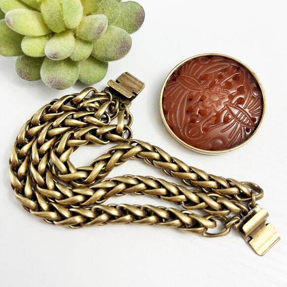 CAbi Convertible Bracelet / Brooch Asian Style - Picture 6 of 6